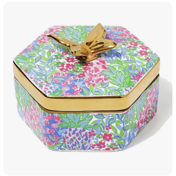 NWT Lilly Pulitzer Trinket dish Multi Cherry on top - Picture 4 of 12